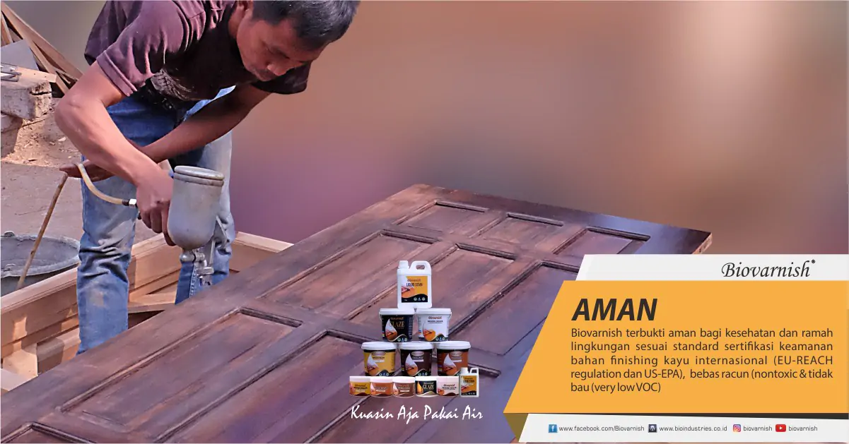 Kenalan Yuk dengan Cat Kayu Terbaik untuk Model Pintu Minimalis
