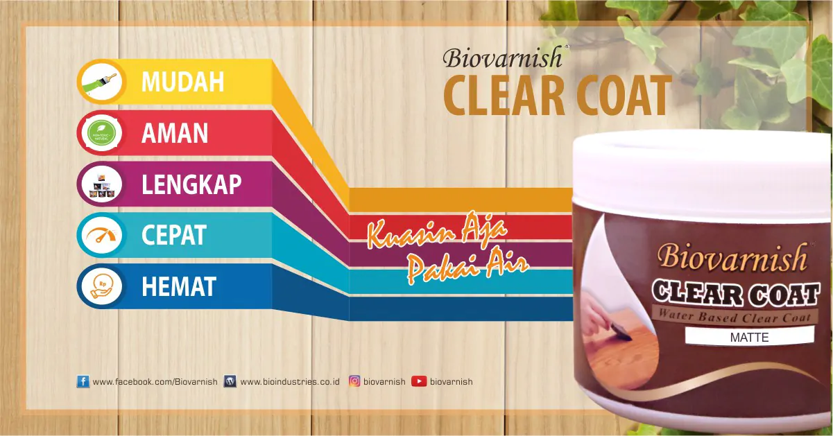 6 Masalah Finishing yang Ternyata Biasa Diatasi dengan Biovarnish