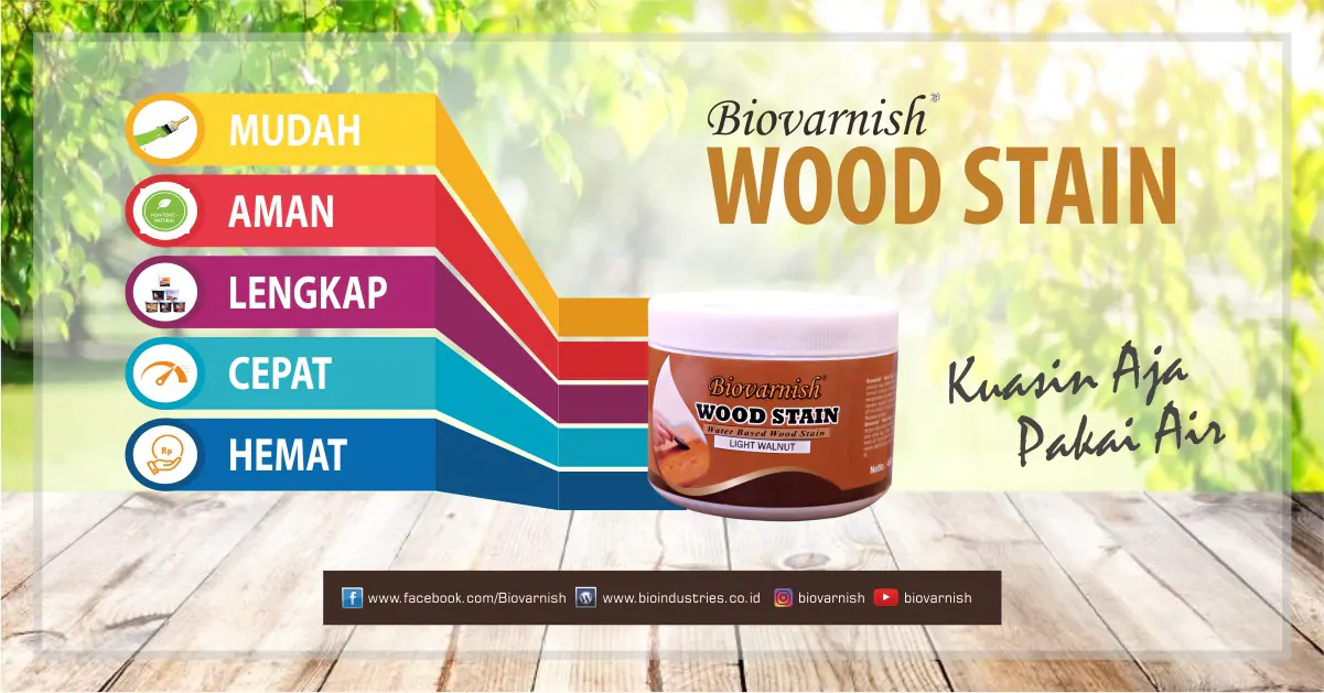 Ciptakan Tampilan Lemari Kayu Yang Indah Dengan Biovarnish Wood Stain