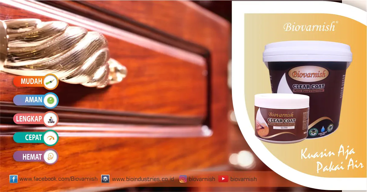 Mencari Pernis Kayu Jati Terbaik di Indonesia? Produk Ini Jawabannya