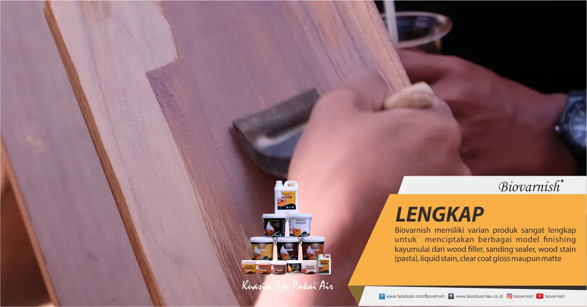 Pintu Kayu Merbau Lebih Natural? Gunakan Finishing Cat Warna Dark Teak
