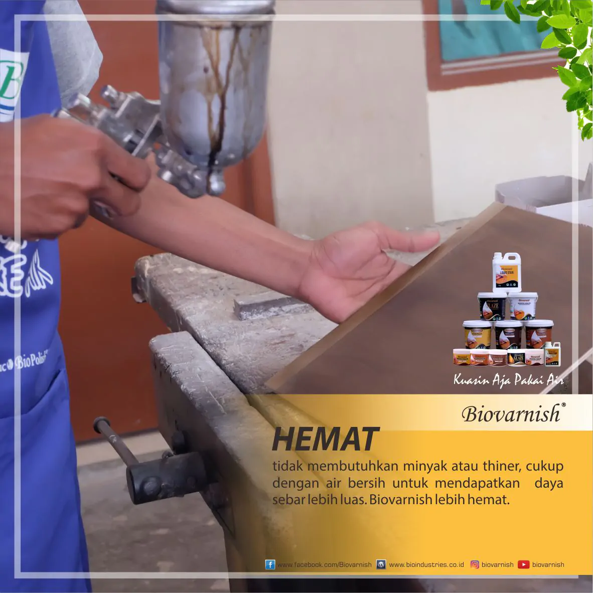 Atasi Belang Kayu Menggunakan Cat Warna Untuk Hiasan Dinding Dari Kayu