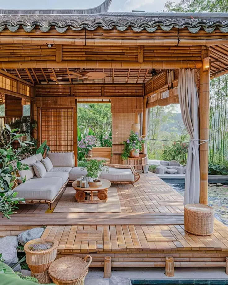 Rumah Kayu Bambu