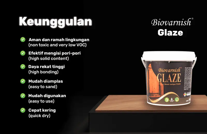 Biovarnish&reg; Glaze