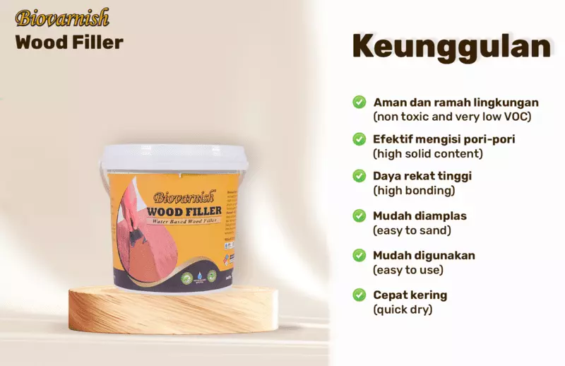 Biovarnish&reg; Wood Filler